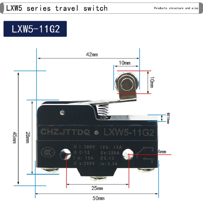 สวิตช์เดินทาง CHZJTTDQ สวิตช์จ - Limit Switch บทวิจารณ์และราคา