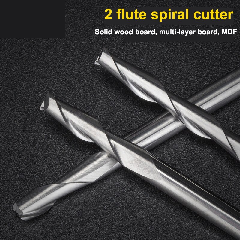 10 ชิ้น ดอกกัดเกลียว 2 ฟัน ขนา - End Mill Set บทวิจารณ์และราคา