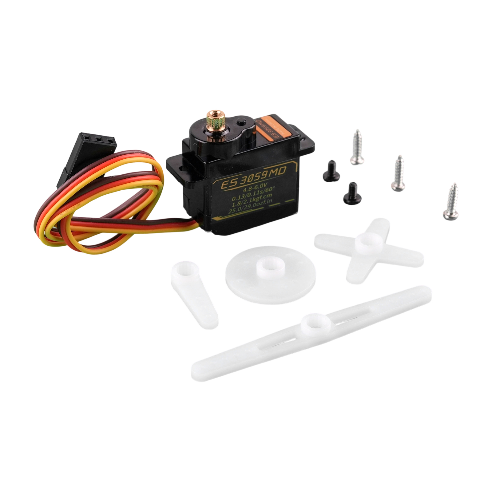 EMAX ES3059MD ไมโครเซอร์โวแบบด - Servo 9G บทวิจารณ์และราคา
