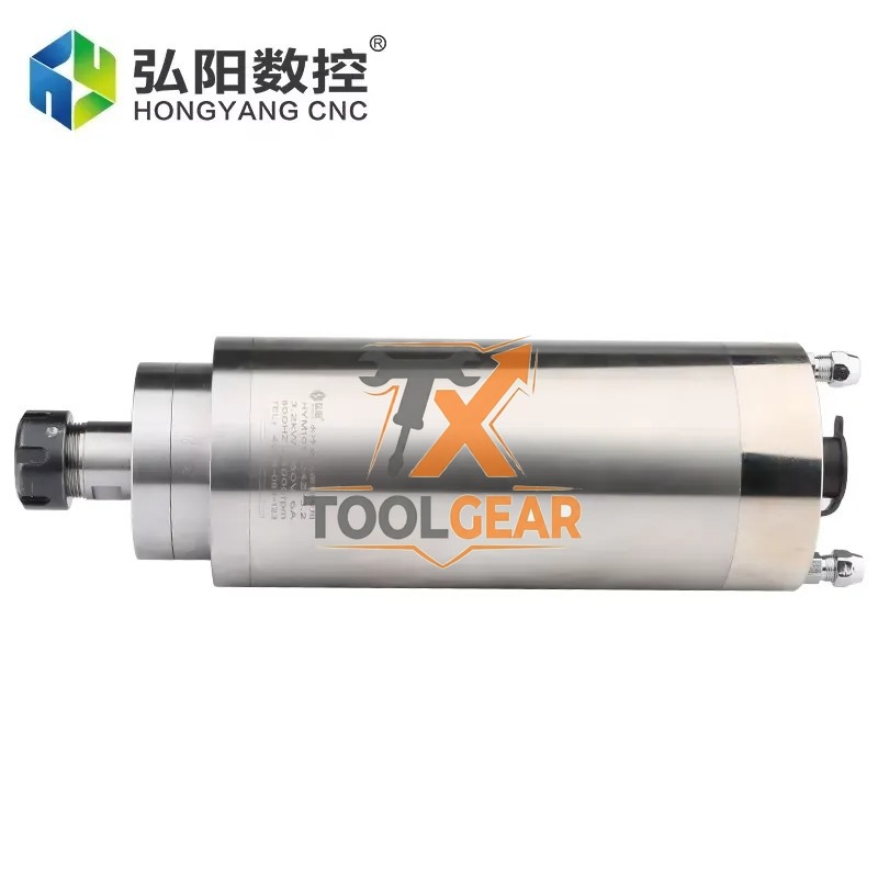 มอเตอร์แกนหมุน HYCNC 3.2kw ระบ - Water Cooled Spindle บทวิจารณ์และราคา