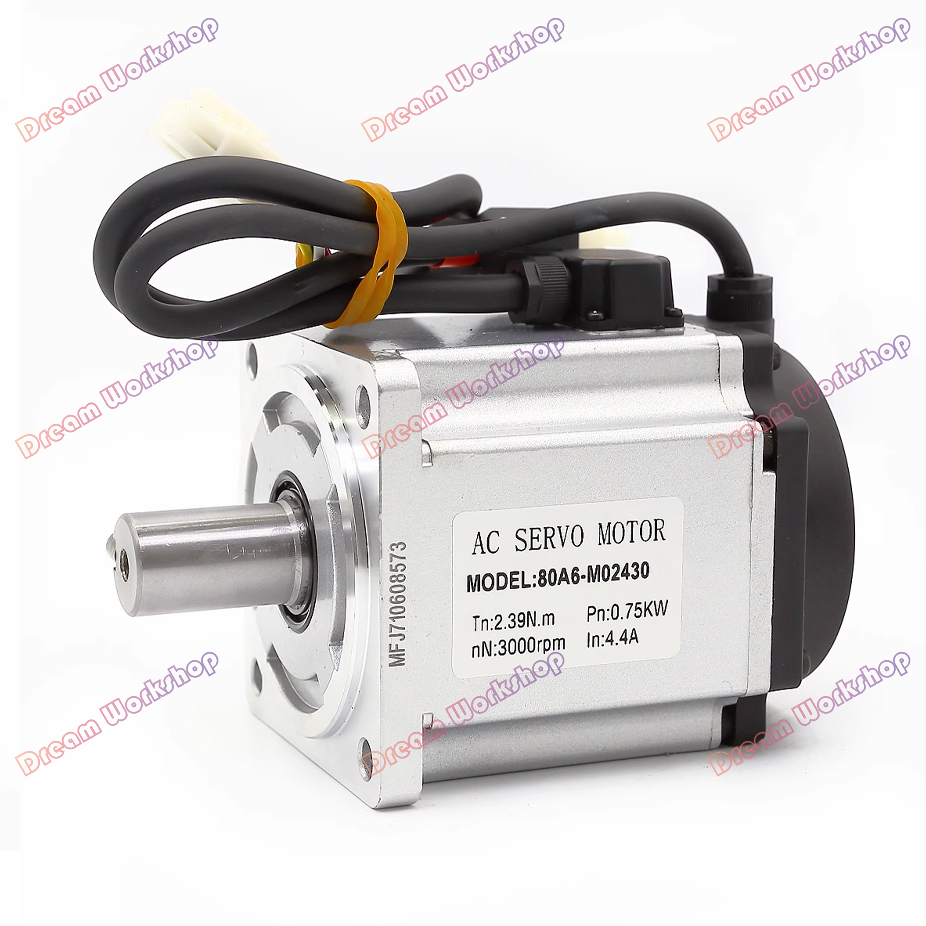 ชุดมอเตอร์เซอร์โว CNC 40/60/80 - Servo Motor บทวิจารณ์และราคา