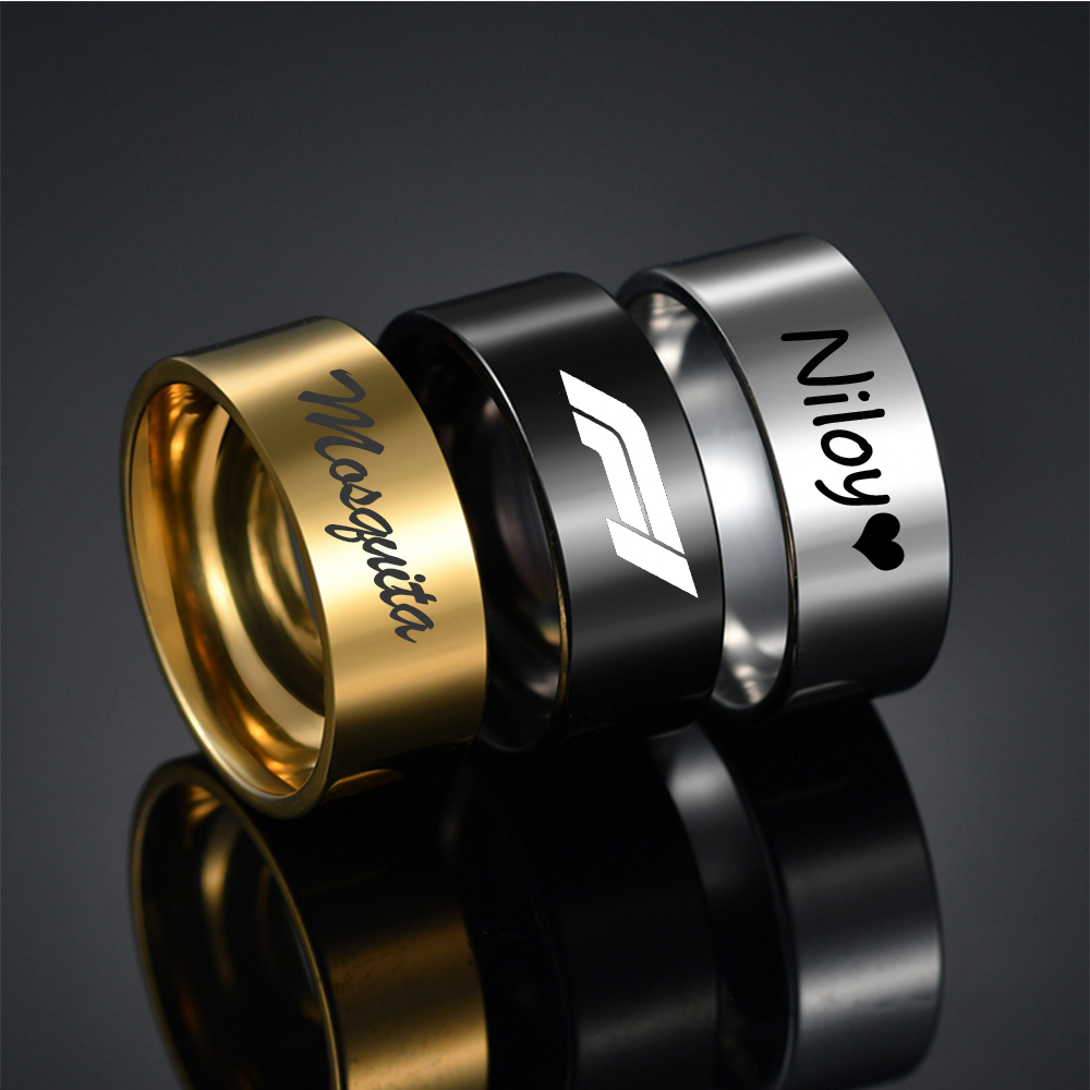 แหวนสลักชื่อและวันที่แบบเฉพาะต - Coupling 8Mm บทวิจารณ์และราคา