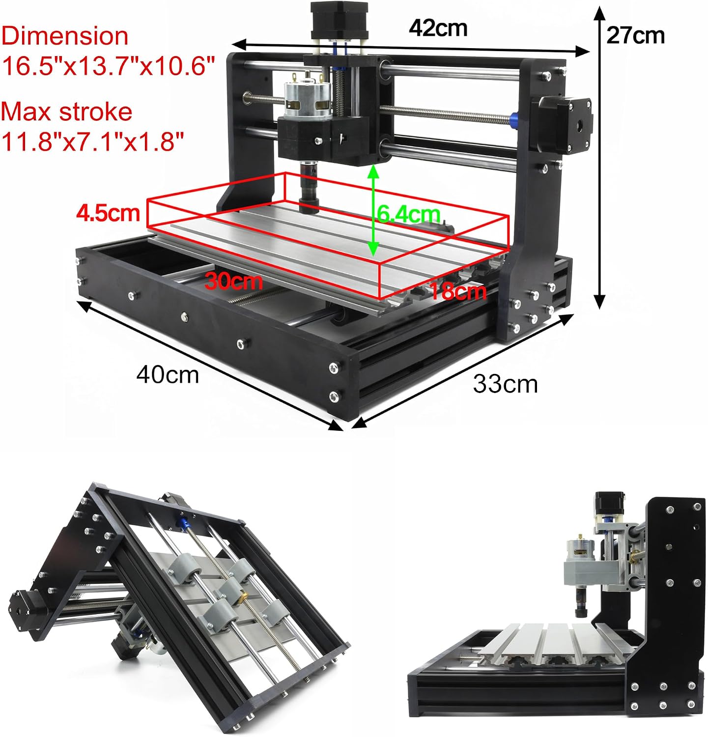 เครื่องแกะสลักและกัด CNC แบบ 3 - 3018 Cnc บทวิจารณ์และราคา