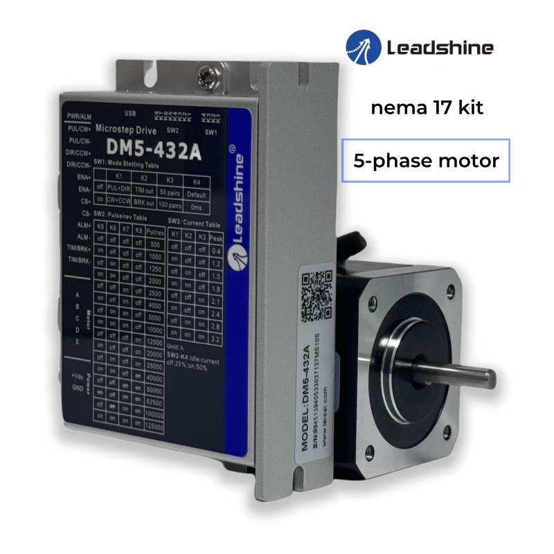 Leadshine 0.72 องศา Nema17 ชุด - Nema 17 Stepper บทวิจารณ์และราคา