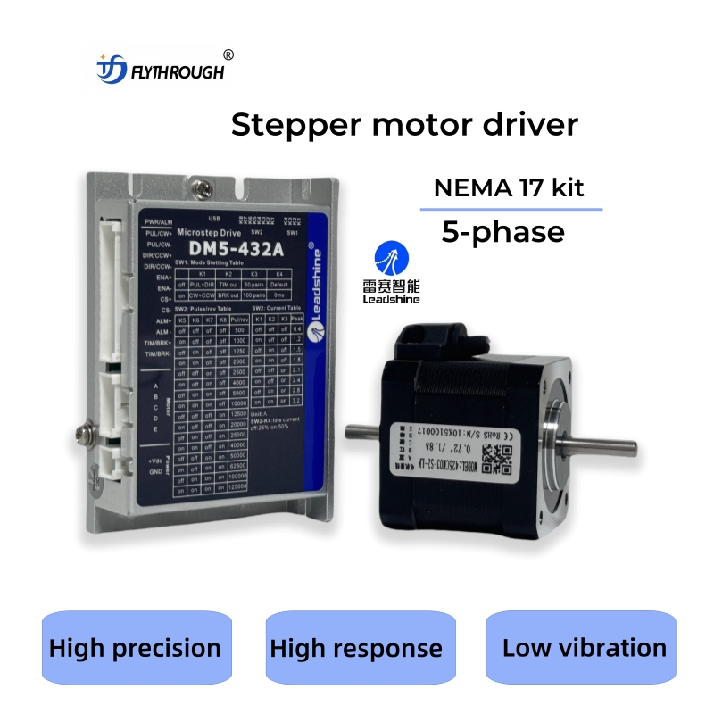 Leadshine 0.72 องศา Nema17 ชุด - Nema 17 Stepper บทวิจารณ์และราคา
