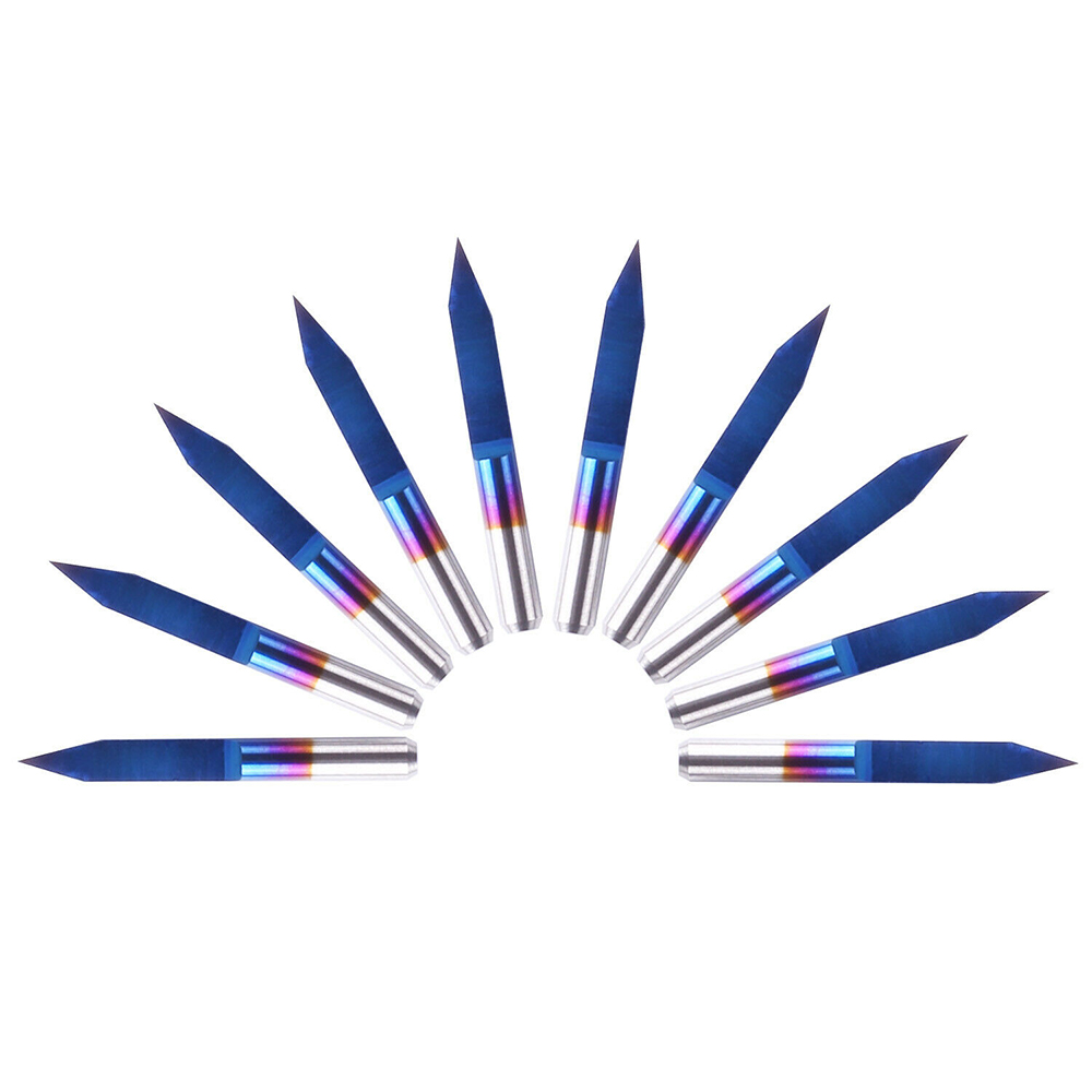 ดอกกัด PCB เคลือบสีน้ำเงินขนาด - Carbide End Mill บทวิจารณ์และราคา