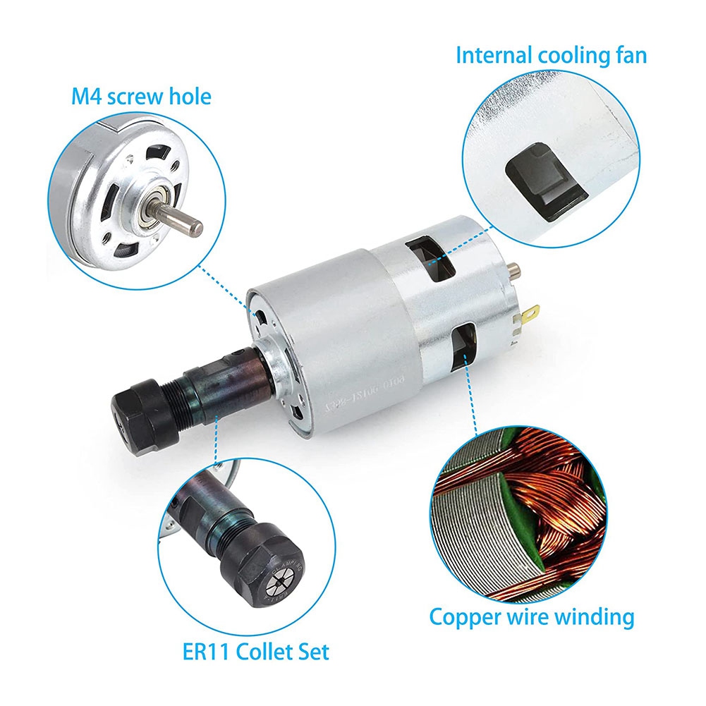 มัลติฟังก์ชั่น DC มอเตอร์ CNC  - 3018 Cnc บทวิจารณ์และราคา