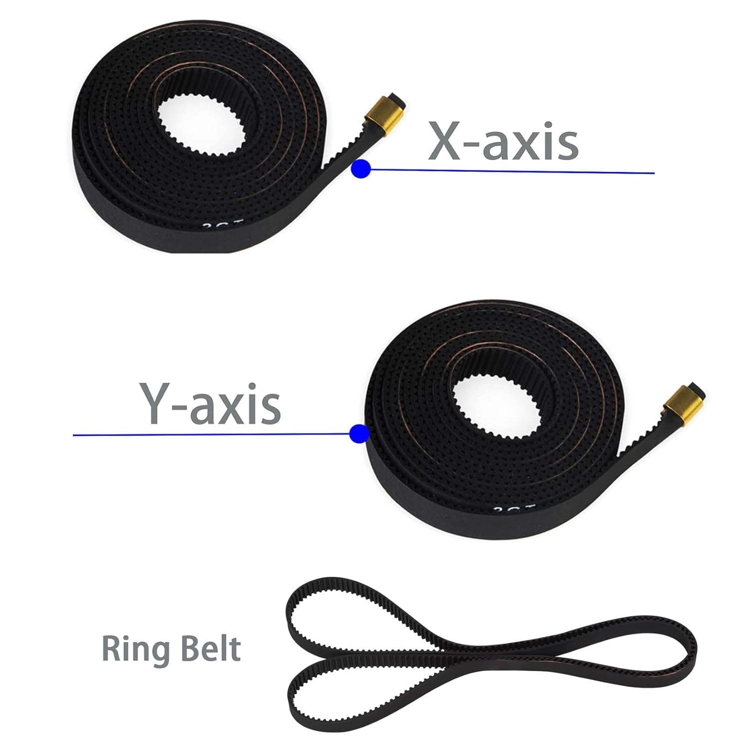 ชุดสายพานซิงโครนัสแกน X + Y สำ - Gt2 Belt บทวิจารณ์และราคา