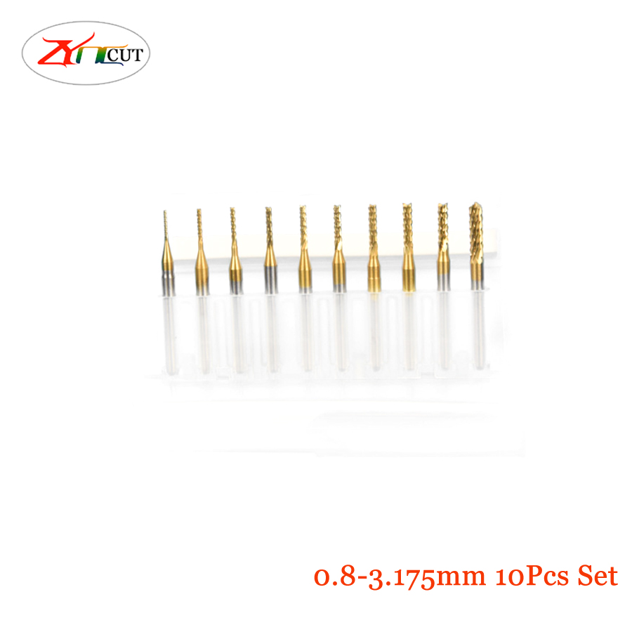 ดอกกัด PCB ขนาด 0.6-1.5 มม. เค - End Mill Set บทวิจารณ์และราคา