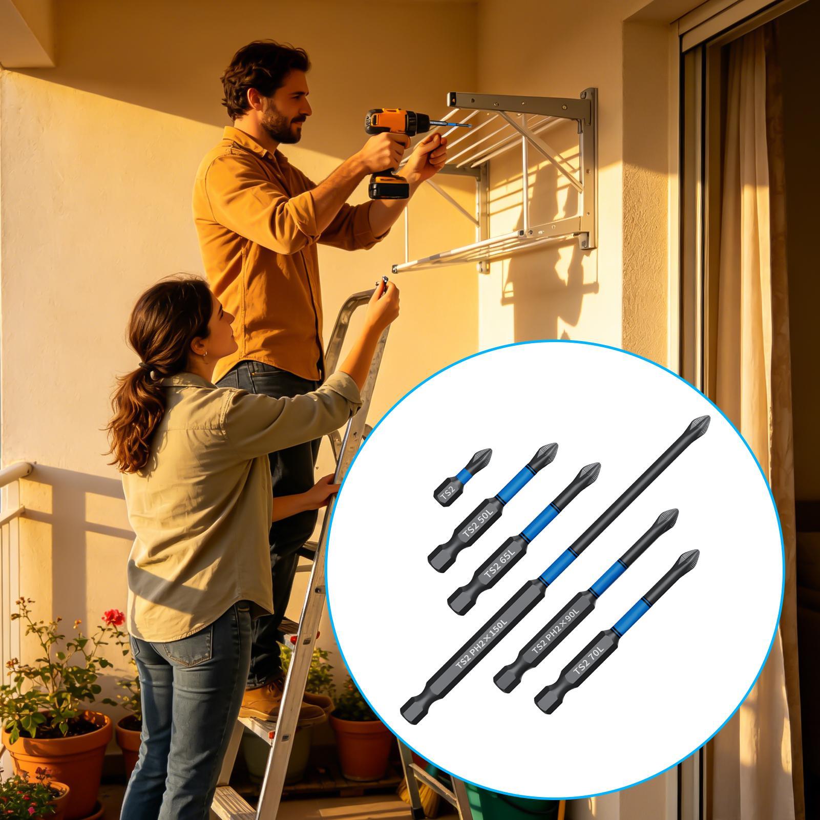 ชุดดอกไขควง 6 ชิ้น แบบแม่เหล็ก - Drill Bit Set บทวิจารณ์และราคา