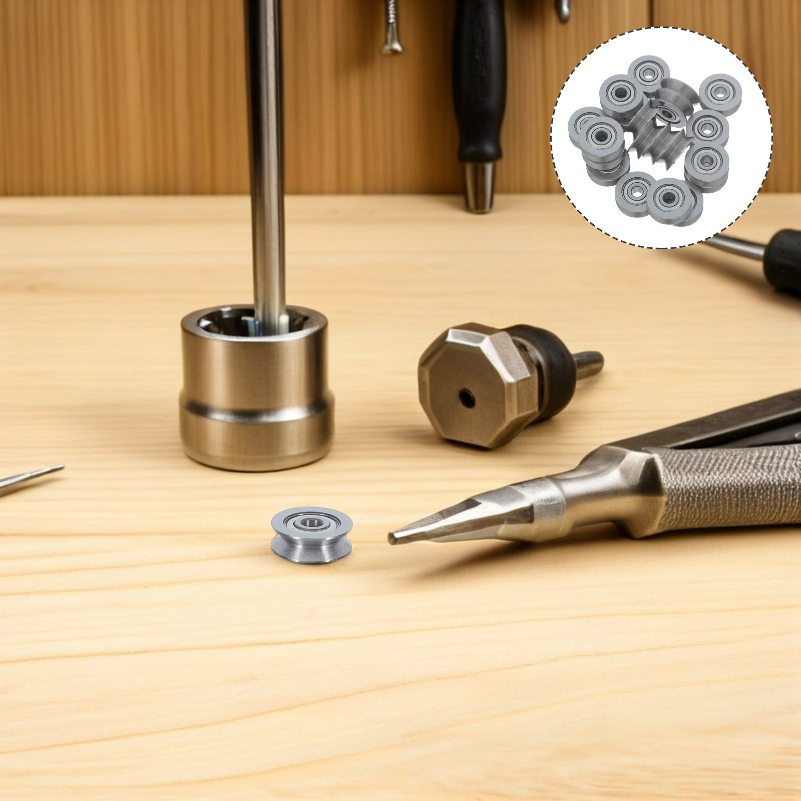20 ชิ้น ลูกรอกแบริ่งร่องวี ล้อ - Linear Rail บทวิจารณ์และราคา