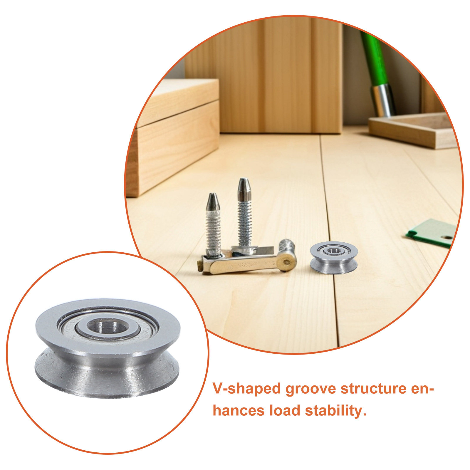 20 ชิ้น ลูกรอกแบริ่งร่องวี ล้อ - Linear Rail บทวิจารณ์และราคา