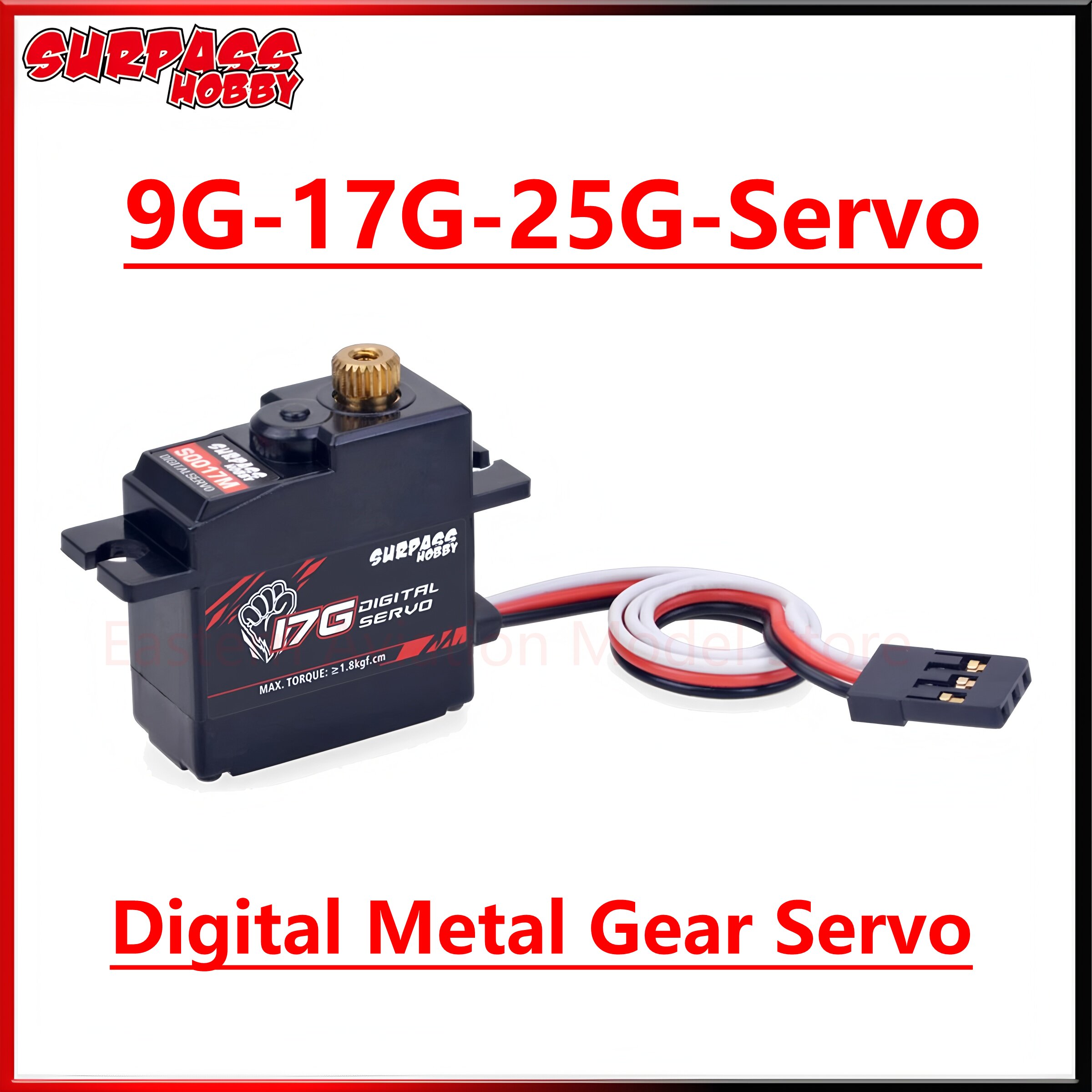 Surpass Hobby S009M 9G S0017M  - Servo 9G บทวิจารณ์และราคา
