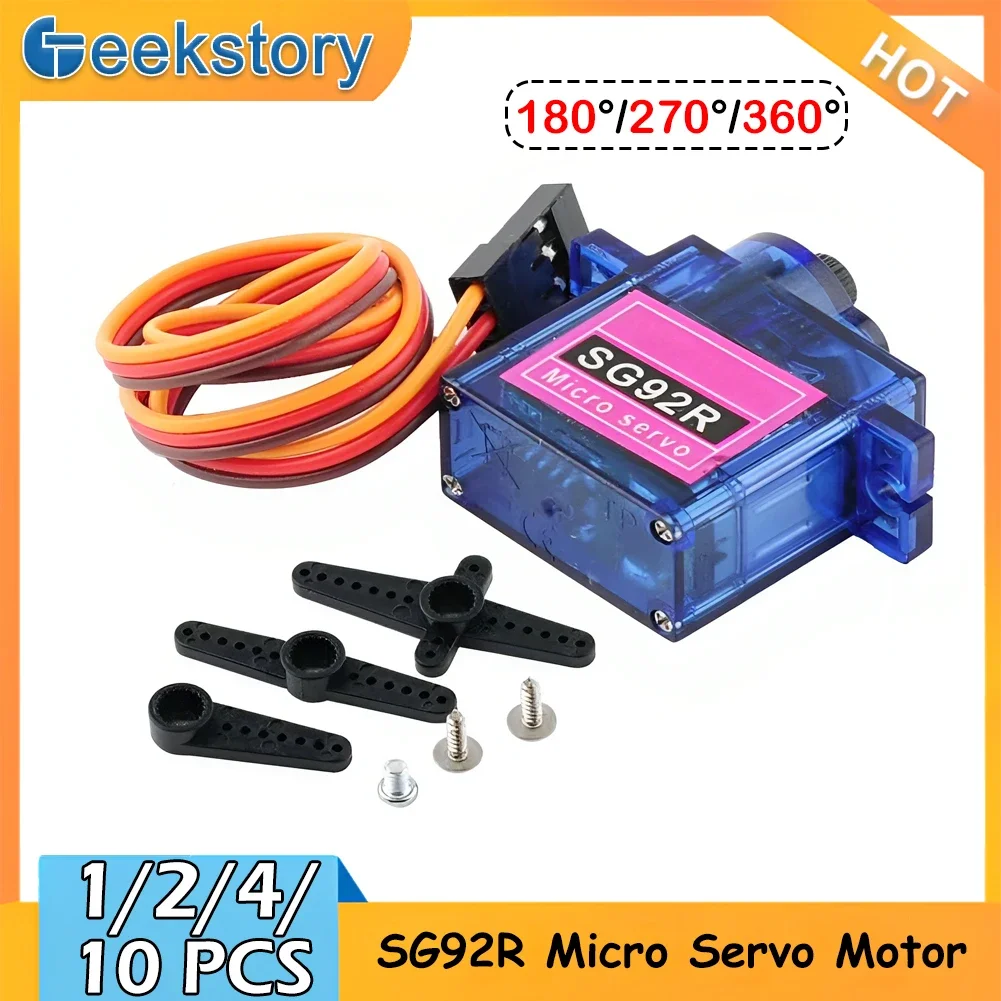 1/2/4/10 ชิ้น SG92R มอเตอร์เซอ - Servo 9G บทวิจารณ์และราคา