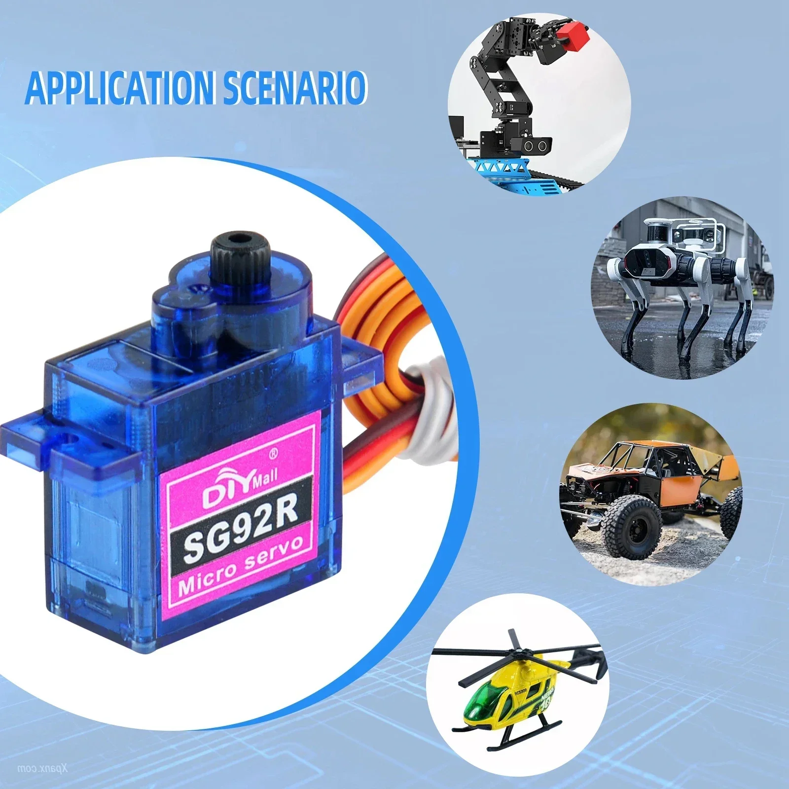 1/2/4/10 ชิ้น SG92R มอเตอร์เซอ - Servo 9G บทวิจารณ์และราคา