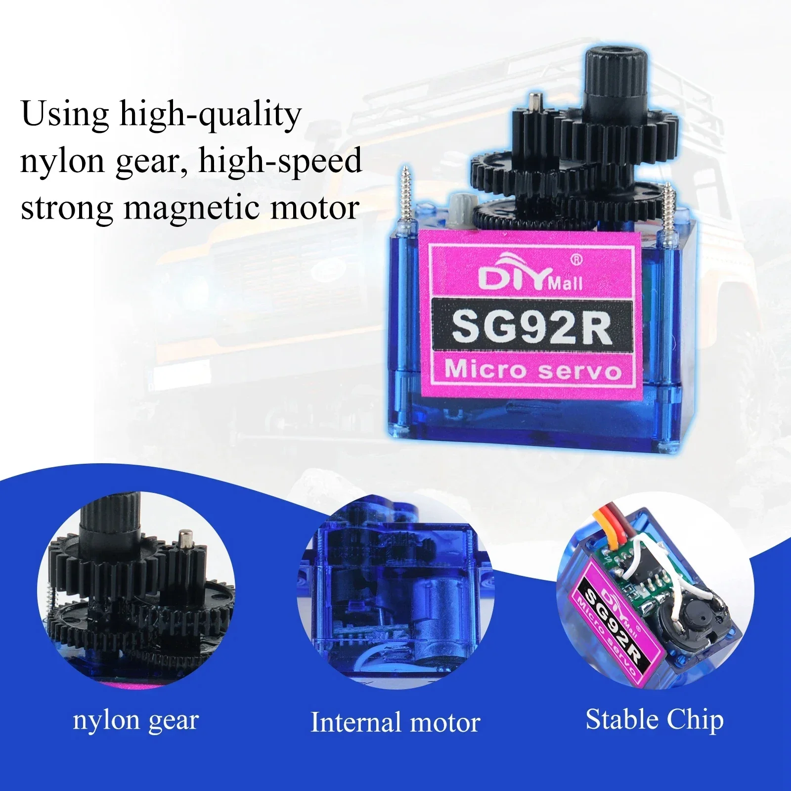 1/2/4/10 ชิ้น SG92R มอเตอร์เซอ - Servo 9G บทวิจารณ์และราคา