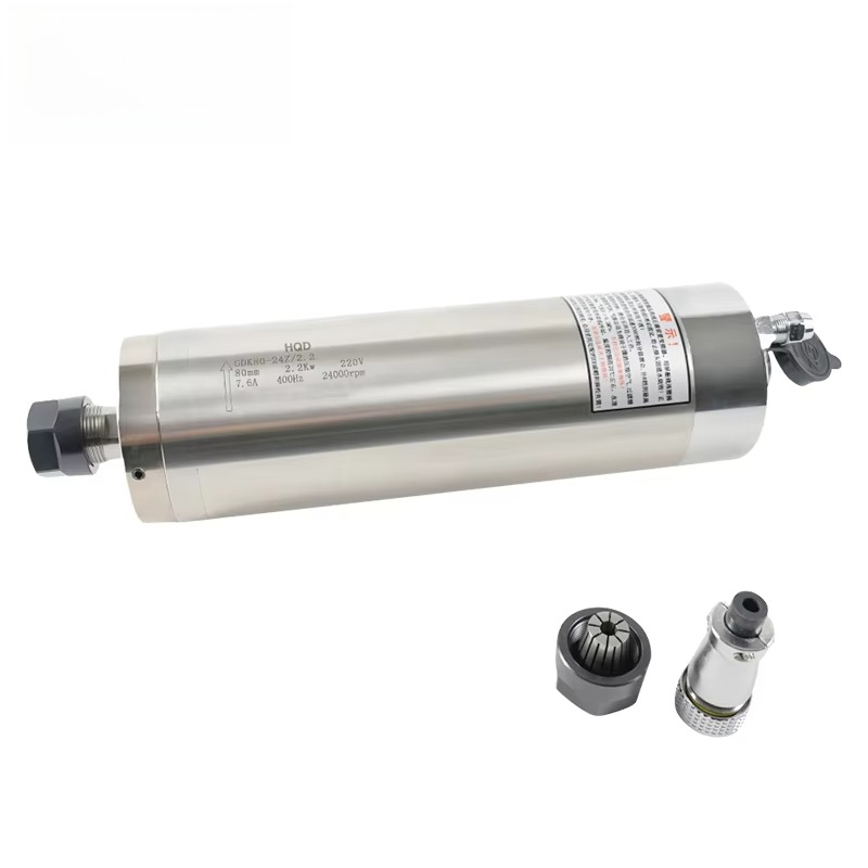 HQD 2.2KW แกนมอเตอร์แรงบิดคงที - Water Cooled Spindle บทวิจารณ์และราคา