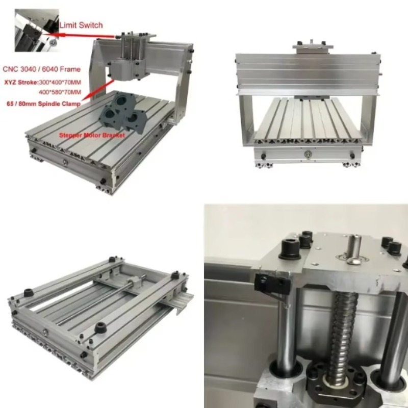 ชุดโครงอะลูมิเนียม CNC 3040 60 - Cnc Router บทวิจารณ์และราคา