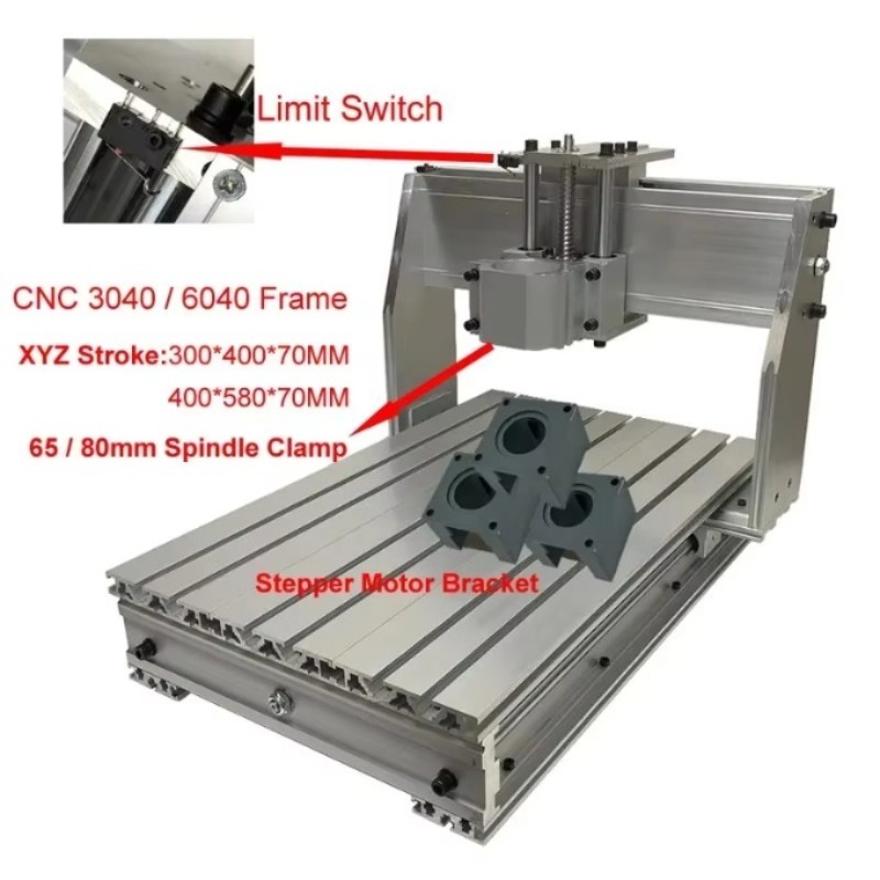 ชุดโครงอะลูมิเนียม CNC 3040 60 - Cnc Router บทวิจารณ์และราคา