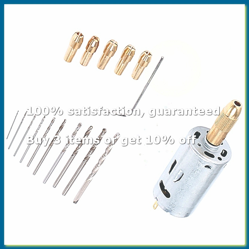 ชุดดอกสว่านไฟฟ้าขนาดเล็ก DC 12 - Drill Bit Set บทวิจารณ์และราคา