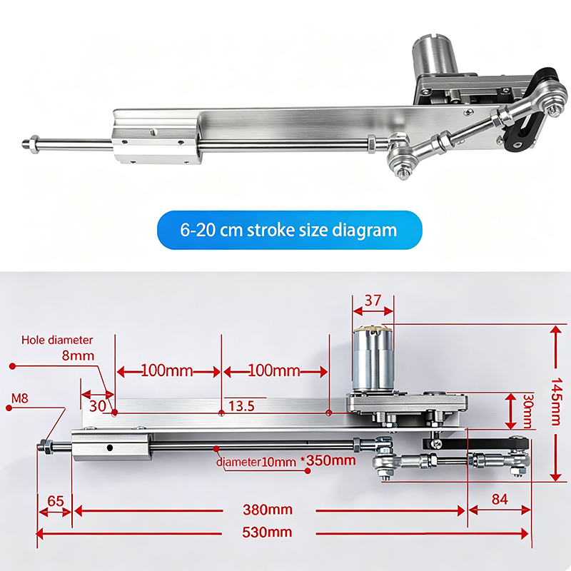แอคชูเอเตอร์แบบลิเนียร์ปรับระย - Linear Rail บทวิจารณ์และราคา