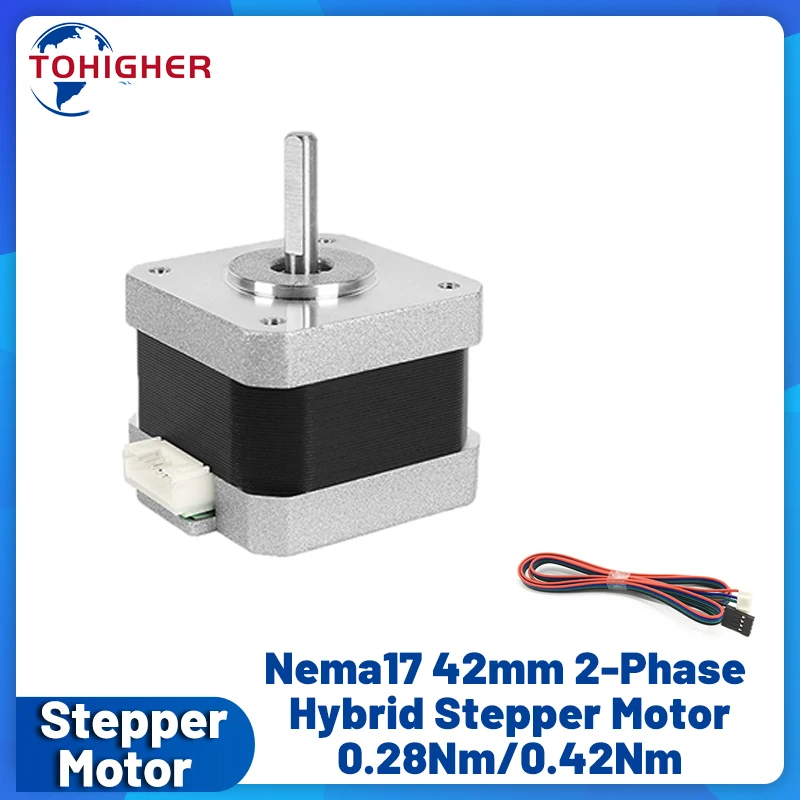 มอเตอร์สเต็ปเปอร์ Nema17 รุ่น  - Stepper Motor Nema17 บทวิจารณ์และราคา