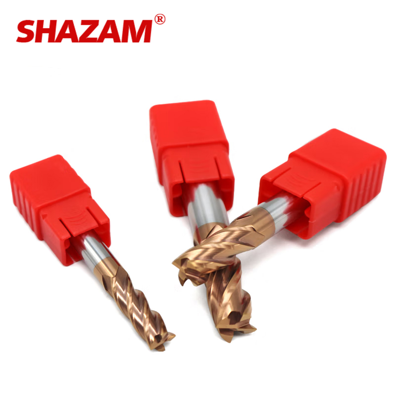 Shazam HRC55 4ก้านแบบปลายแบน4ข - End Mill Set บทวิจารณ์และราคา