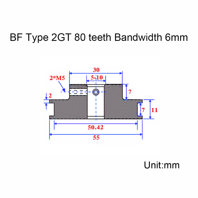 Kufan ชุดล้อสายพานจับเวลา2GT G - Gt2 Belt บทวิจารณ์และราคา