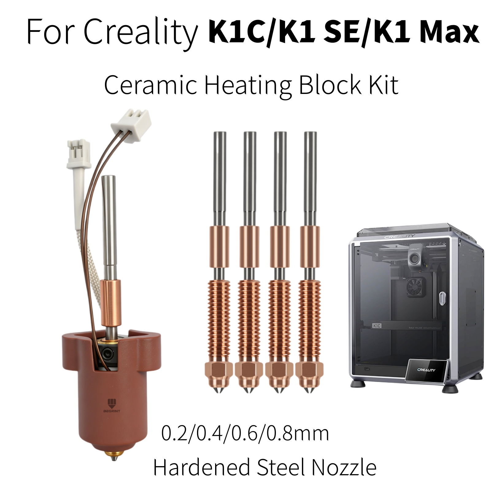 ชุดหัวฉีด Creality K1C K1 MAX  - Aluminium Profile 2020 บทวิจารณ์และราคา