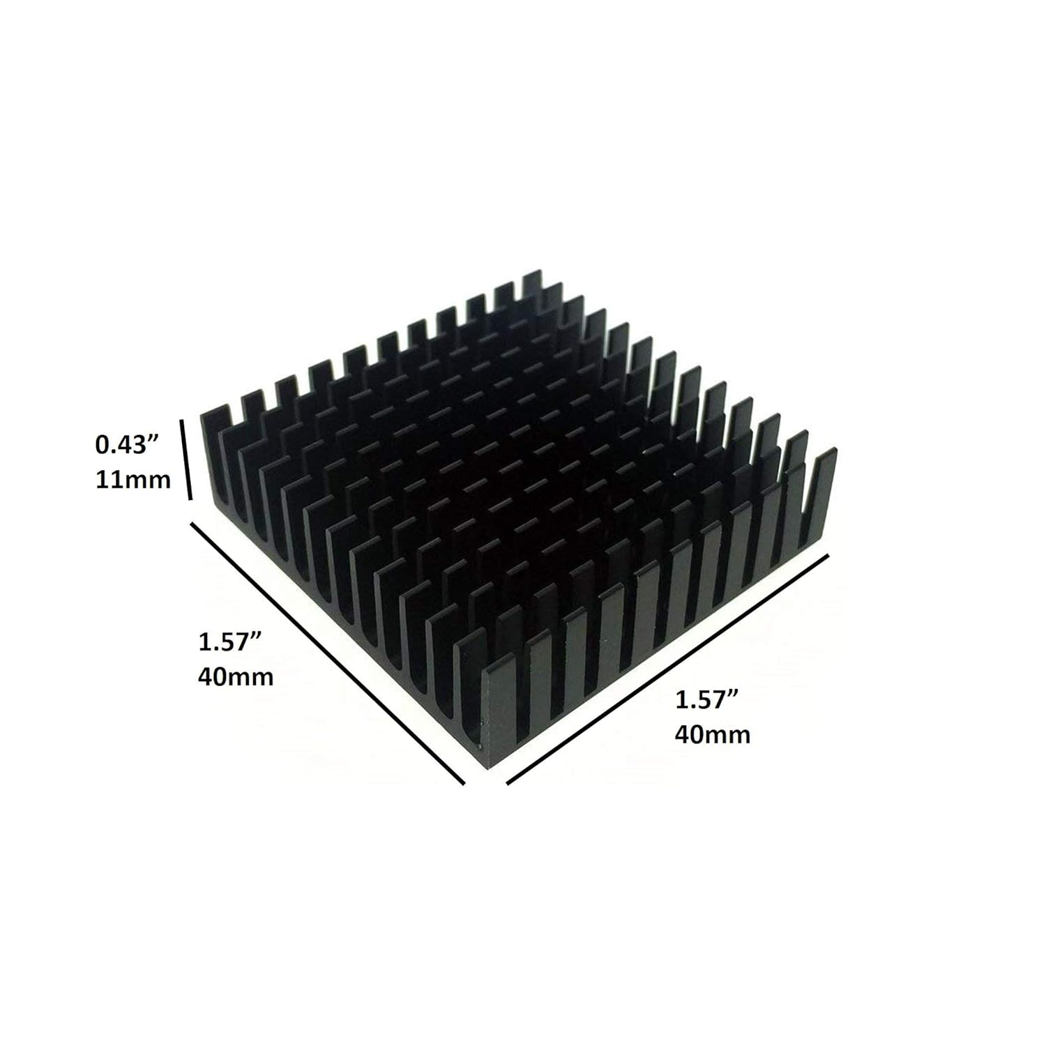 ฮีทซิงค์อะลูมิเนียมระบายความร้ - Nema 17 Stepper บทวิจารณ์และราคา