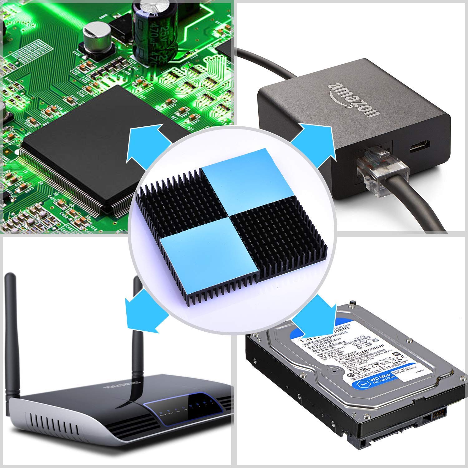 ฮีทซิงค์อะลูมิเนียมระบายความร้ - Nema 17 Stepper บทวิจารณ์และราคา