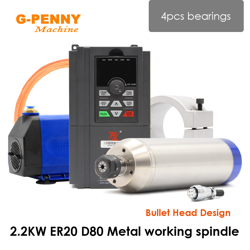 มอเตอร์แกนหมุนระบายความร้อนด้ว - Water Cooled Spindle บทวิจารณ์และราคา