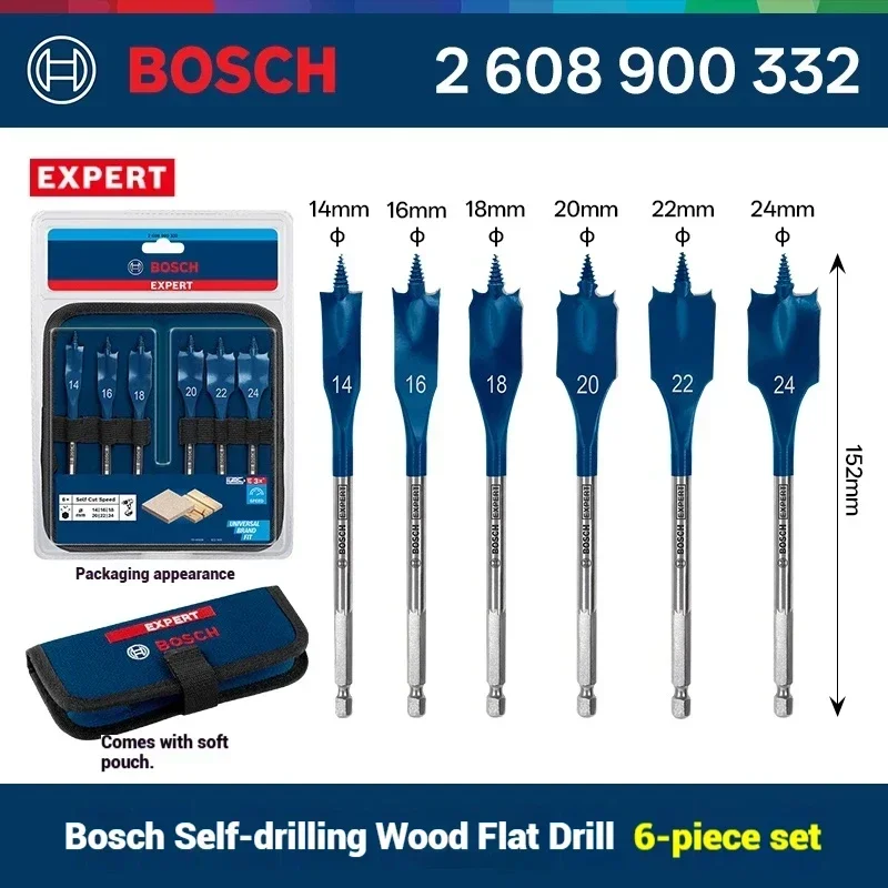 ชุดดอกสว่านเจาะไม้แบบป้อนเอง B - Drill Bit Set บทวิจารณ์และราคา